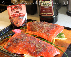 Famous salmon rub